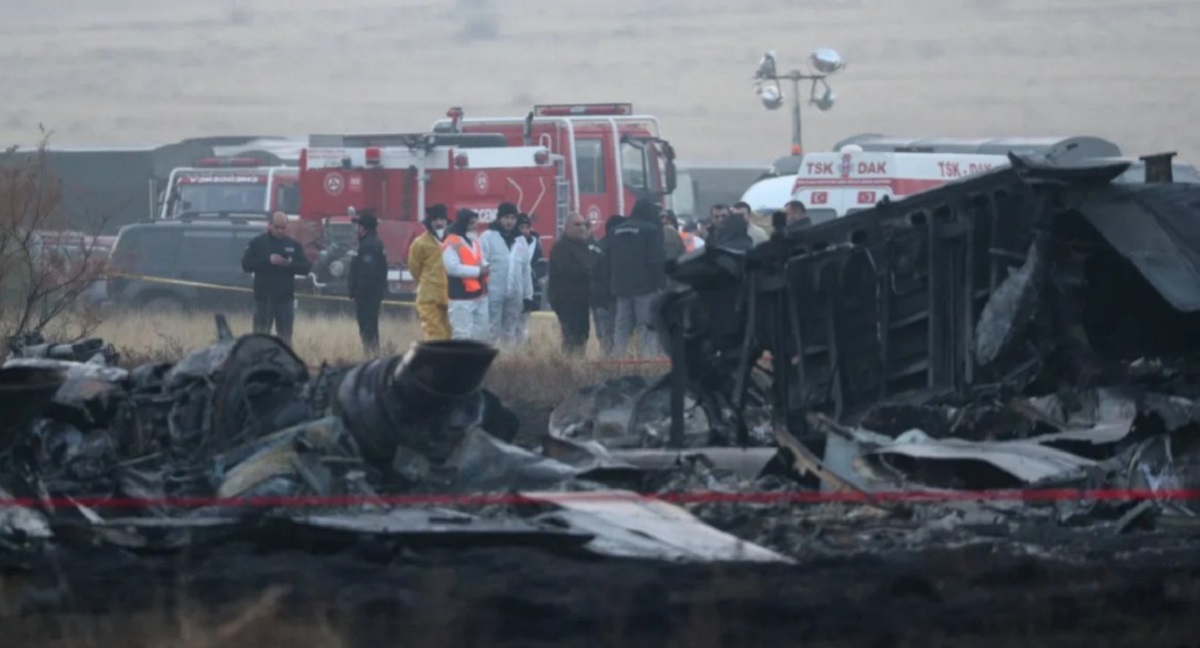জর্জিয়ায় ভে*ঙে পড়ল তুরস্কের সামরিক বিমান